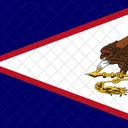 American Samoa Flag Country Icon
