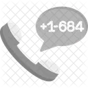 American Samoa Dial Code  Icon