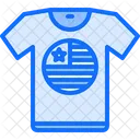 American T Shirt  Icon