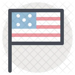 Bandeira americana  Ícone