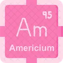 Americium Preodic Table Preodic Elements Icon