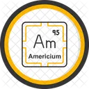 Americium Preodic Table Preodic Elements Icon