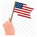 Amerika Flagge  Symbol