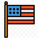 Amerika Flagge  Symbol