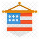 Amerika Flagge  Symbol