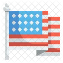 Amerika Flagge  Symbol