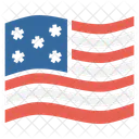 Amerikaner Usa Flagge Symbol