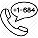 Amerikanischen Samoa-Inseln  Symbol