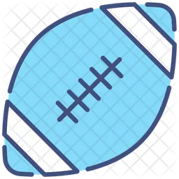 Amerikanischer Fußball  Symbol