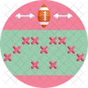 Amerikanischer Fußball  Symbol