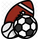 Amerikanischer Fußball  Symbol