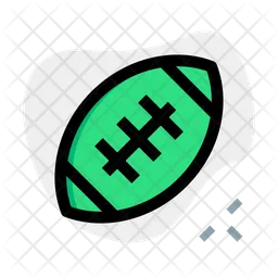 Amerikanischer Fußball  Symbol