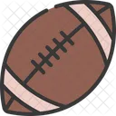 Amerikanischer Fußball  Symbol