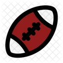 Amerikanischer Football Ball Fussball Symbol