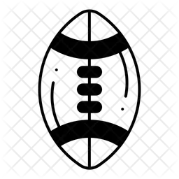 Amerikanischer Fußball  Symbol