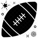 Amerikanischer Fußball  Symbol