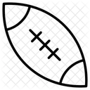 Amerikanischer Fußball  Symbol