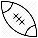 Amerikanischer Fußball  Symbol