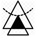 Indianer Stammessymbol Amerikanisches Zeichen Symbol