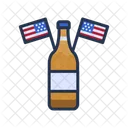 Amerikanisches Bier  Symbol