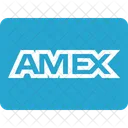 Amex Americana Negocios Ícone