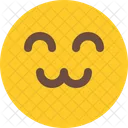 Amistoso Emoji Smiley Icono