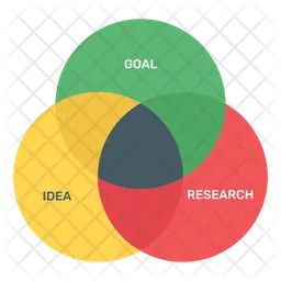 Diagrama de Venn  Icono