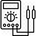 전류계 디지털 장치 전기 장치 아이콘