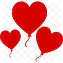 Baloes De Amor Baloes Baloes Do Dia Dos Namorados Ícone