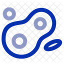Amobe Mikroorganismus Zelle Symbol