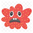 Microorganism Amoeba Scary Bacteria Icon