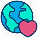 Globo Global Amor Global Icono