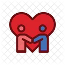 Amor Paixao Intimidade Ícone