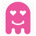 Amor Fantasma Halloween Icono