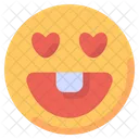 Enamorado Amor Emoji Icono