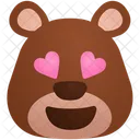 Amor Feliz Emoji Ícone