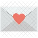 Amor Carta E Mail Ícone