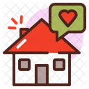 Amor De Casa Hogar Favorito Casa Favorita Icon