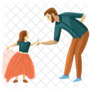 Amor De Filha Filha De Princesa Amor De Pai Ícone