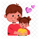 Amor De Pai Carinho De Pai Amor De Pai Ícone
