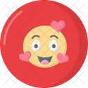 Amo Emoji Emoji Emoticon Ícone