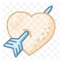 Objetivo Del Corazon De Perlas San Valentin Amor Icon