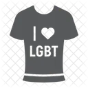 Lgbt Camiseta Corazon Icono