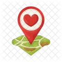 Amo Localizacao Localizacao Amor Icon