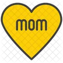 Amo A Mama Madre Dia De La Madre Icon