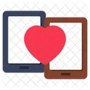 Amor Movil Romance Movil Amor En Linea Icono