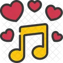 Amo La Musica Amor Musica Icono