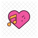 Amo La Musica Musica Amor Icono