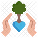 Amor da natureza  Ícone