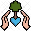 Amor Pela Natureza Ecologia Salvar A Natureza Ícone